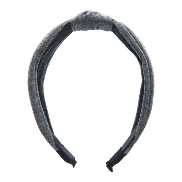 Grey Jersey Knot Comfort Headband - Picture 3 of 7